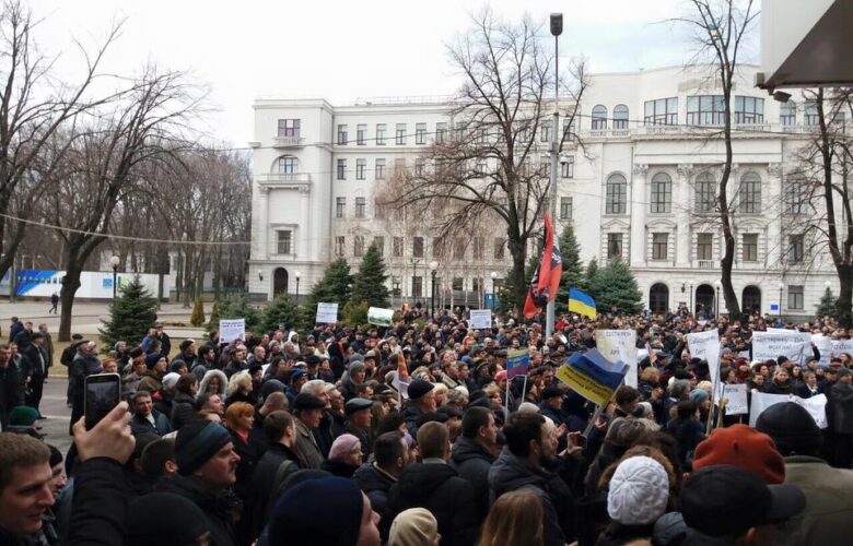 У Дніпропетровську протестували проти спроб уряду знищити космічну галузь